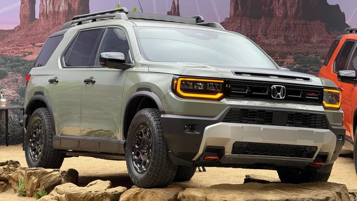 Honda Passport TrailSport en acción