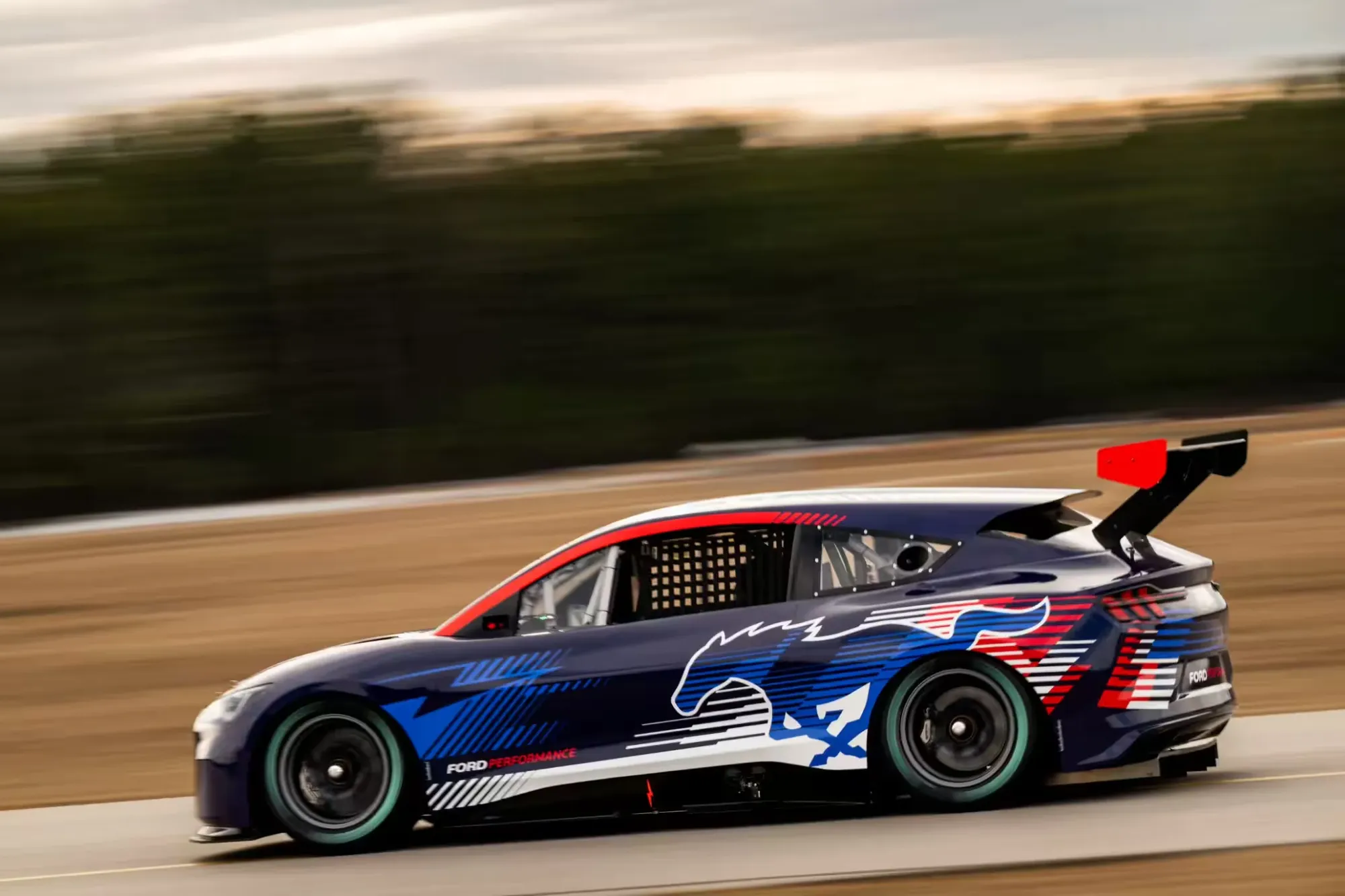 Detalle del diseño del Ford Mustang Mach-E