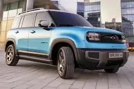 Perfil lateral del Chevy Spark EUV 2026 destacando sus dimensiones compactas