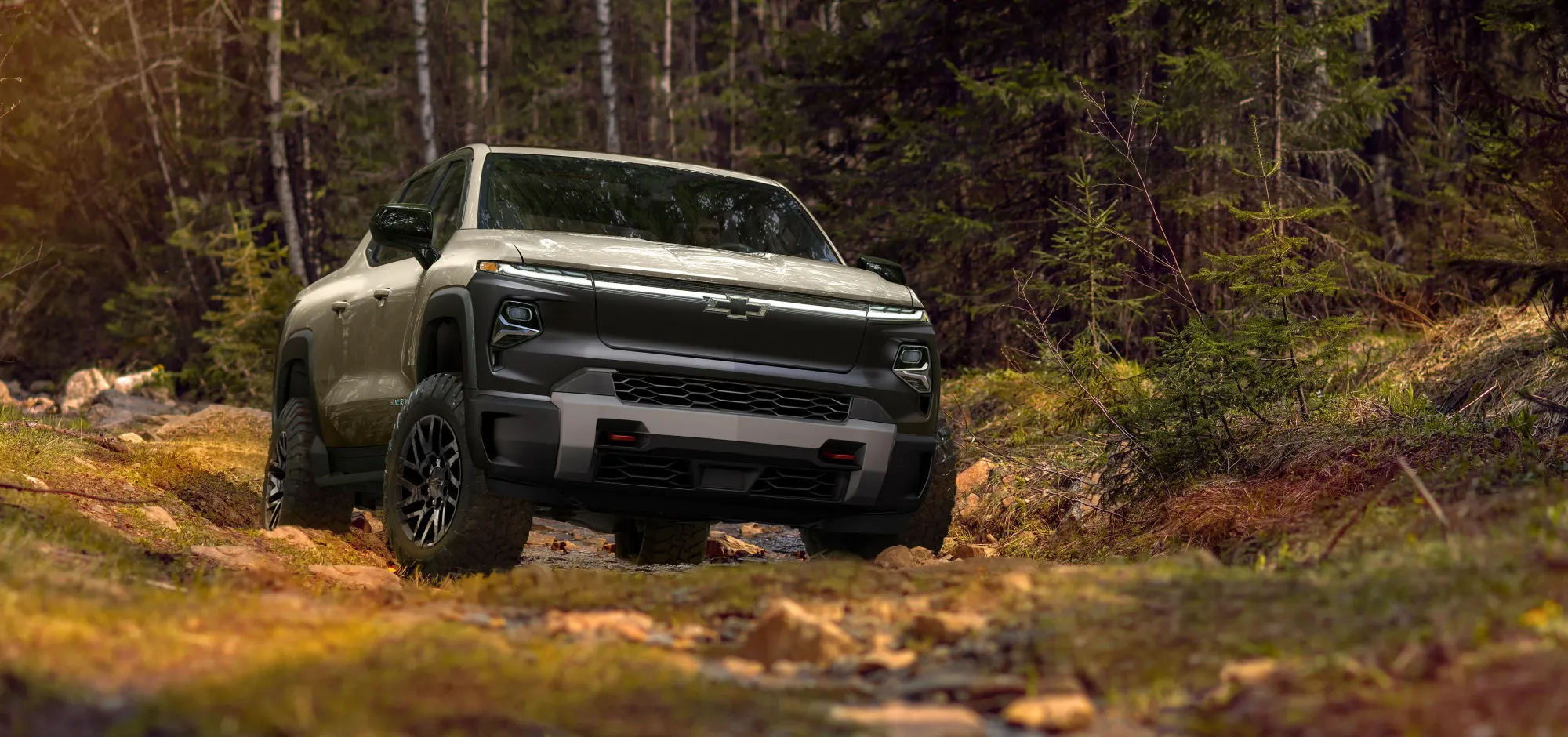 Chevy Silverado EV Trail Boss frontal
