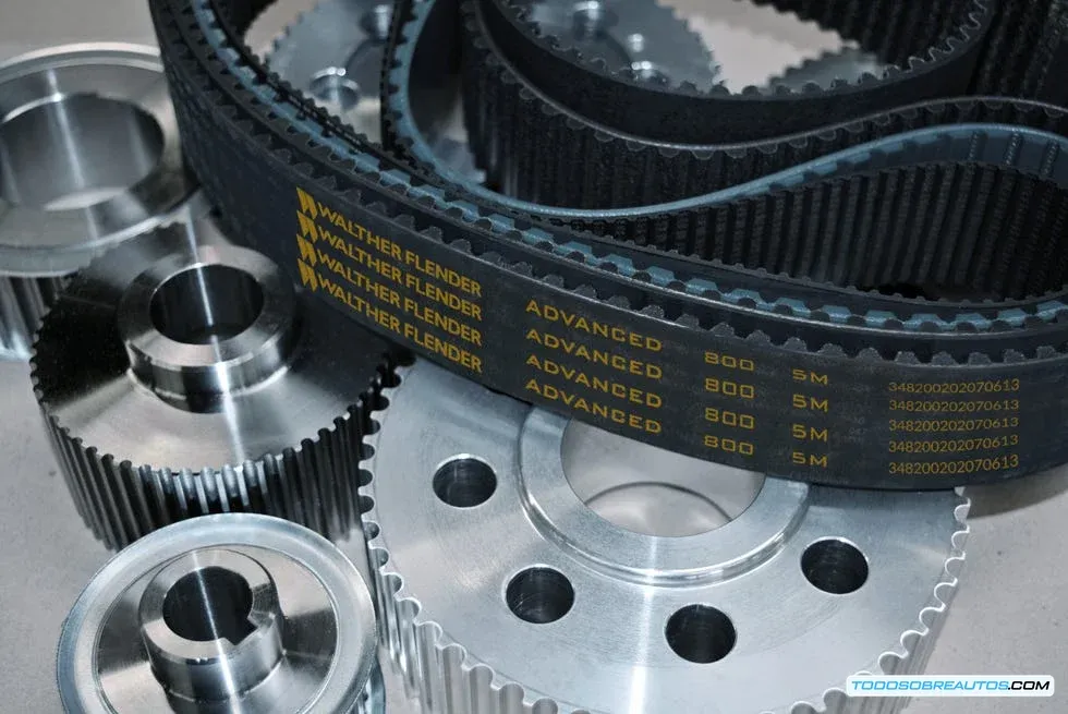 Correa de distribución de un motor PureTech.