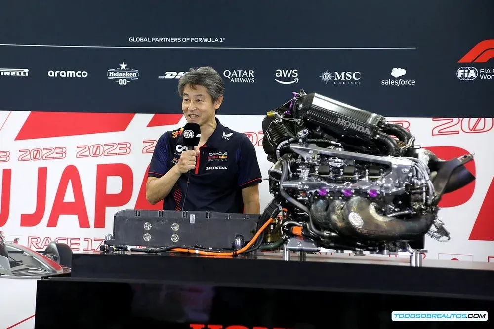 Fotografía de Tetsushi Kakuda, responsable del proyecto de F1 en Honda Racing Corporation (HRC).