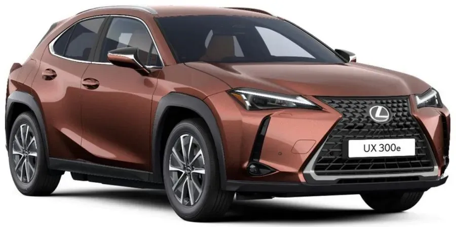 Lexus UX 300e 2025 en color Sonic Copper