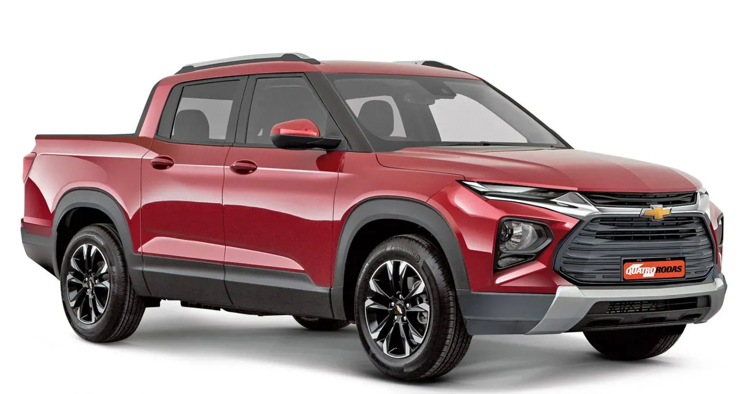 Ilustración conceptual de la posible pickup compacta de Chevrolet