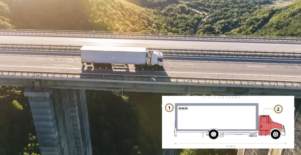 Balizado de Vehículos de Carga en México