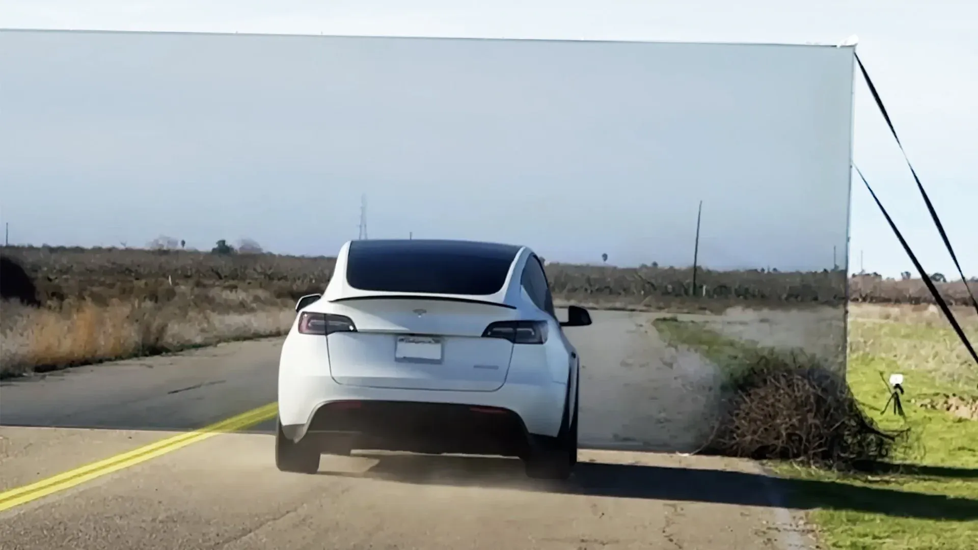 Tesla Autopilot en prueba de conducción