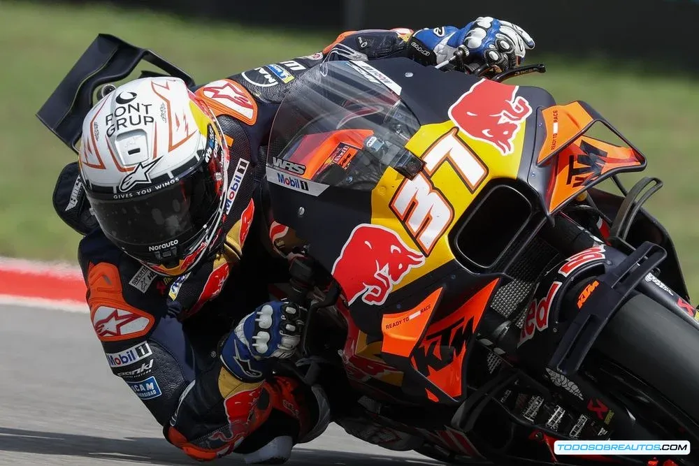 Imagen que representa el humor de Pedro Acosta ante la adversidad