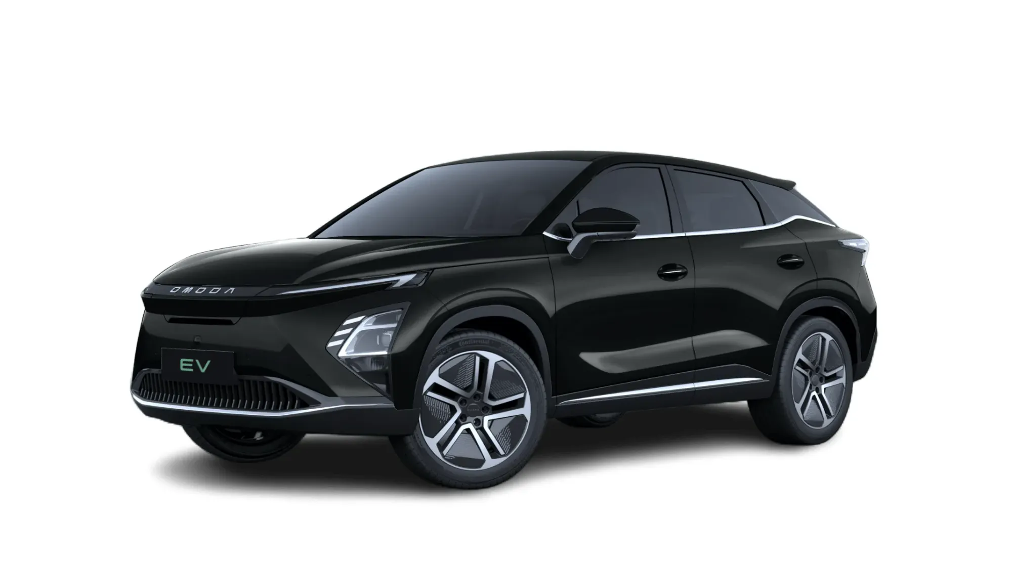 OMODA 5 EV frontal en color gris
