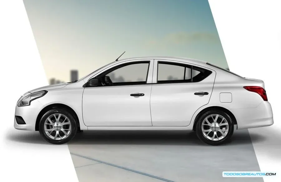 Gráfico de eficiencia de combustible del Nissan V-Drive 2025