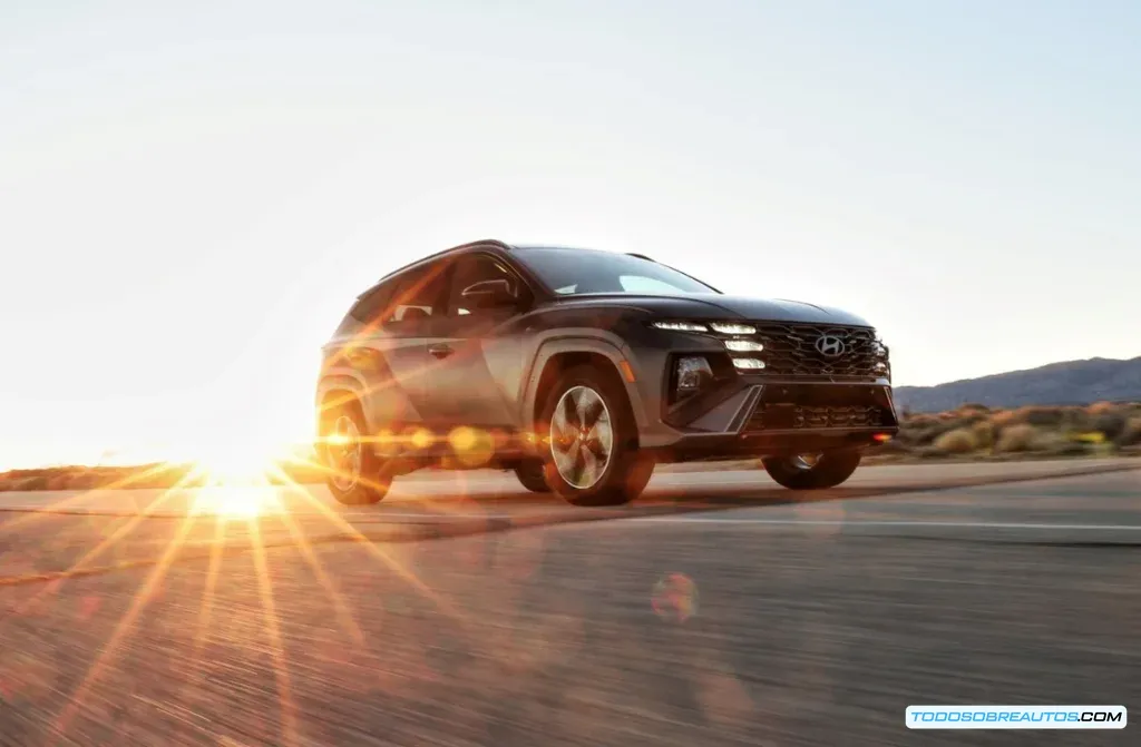 Imagen de un Hyundai Tucson o una representación visual de la industria automotriz mexicana.