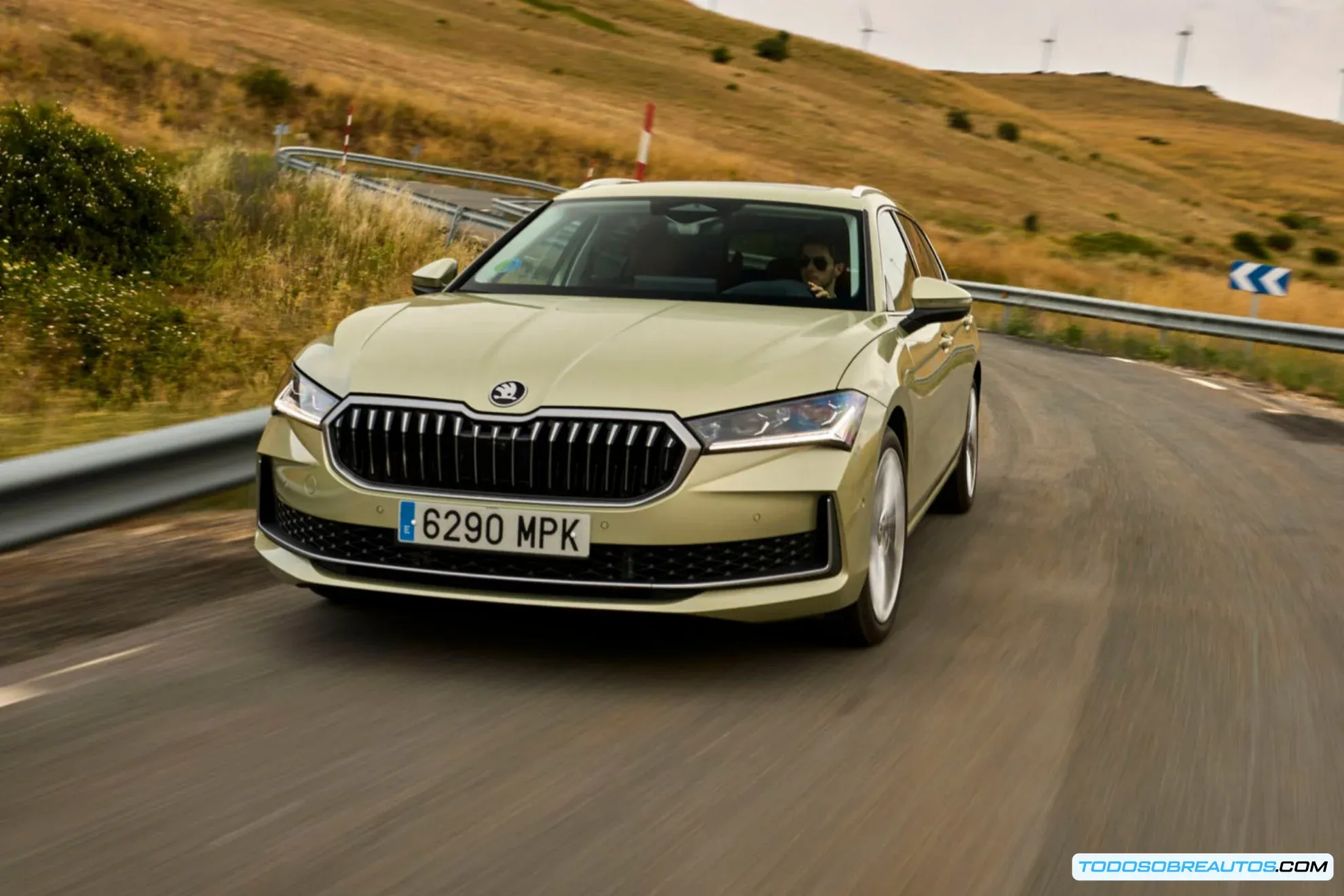 Vista exterior o interior del nuevo Skoda Superb IV Combi 2025