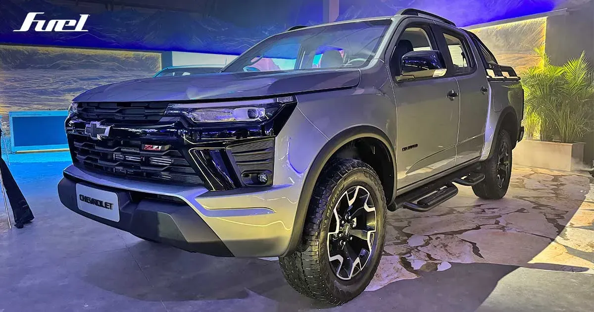Chevy Colorado 2025 perfil latera
