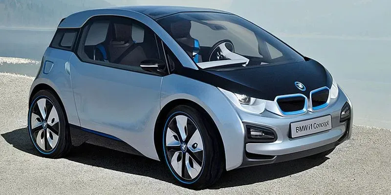 Concepto de BMW i1, representación futurista