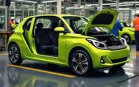 Vehículo eléctrico Olinia presentado en colaboración gobierno-industria-academia