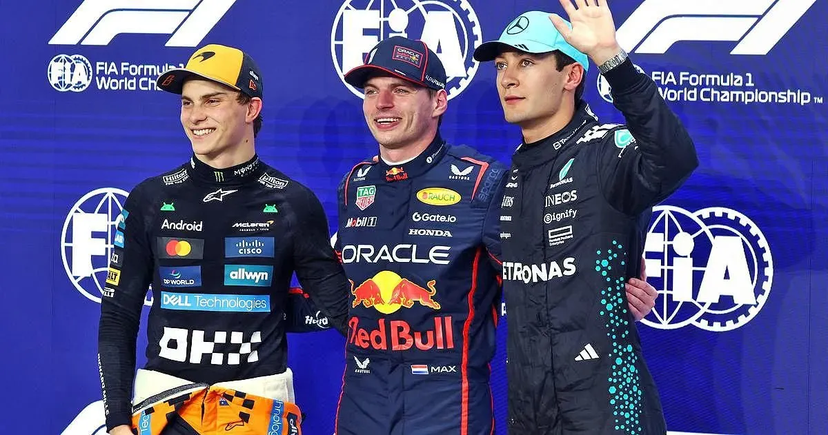 Podio de clasificación en Yeda 2025