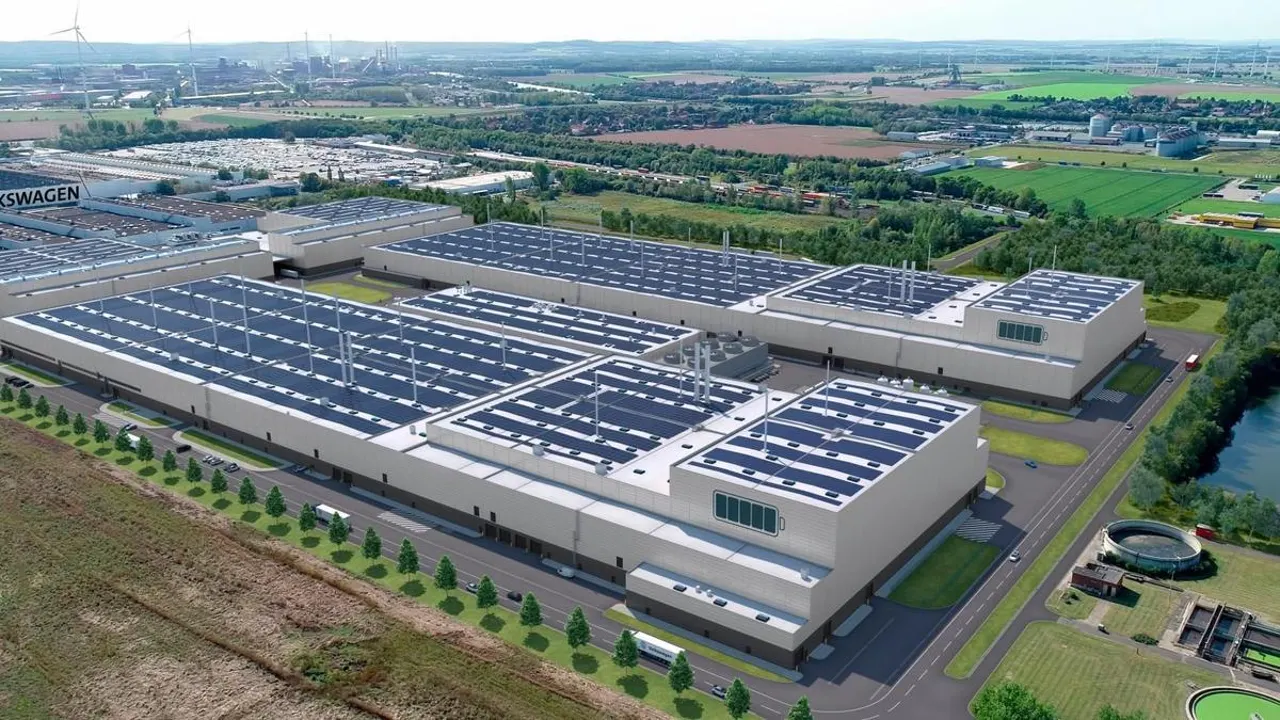 Gigafactoría de VW en Sagunto - Maqueta y planos