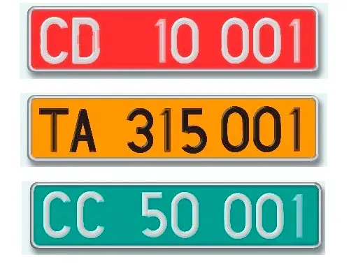 historia detrás de las placas vehiculares en España