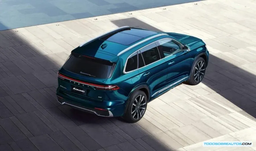 Interior lujoso del Geely Monjaro 2026