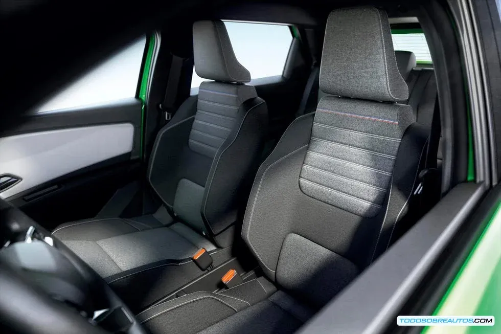 Interior del Renault 5 E-Tech