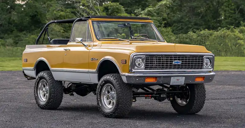 Chevy K5 Blazer restomod perfil lateral