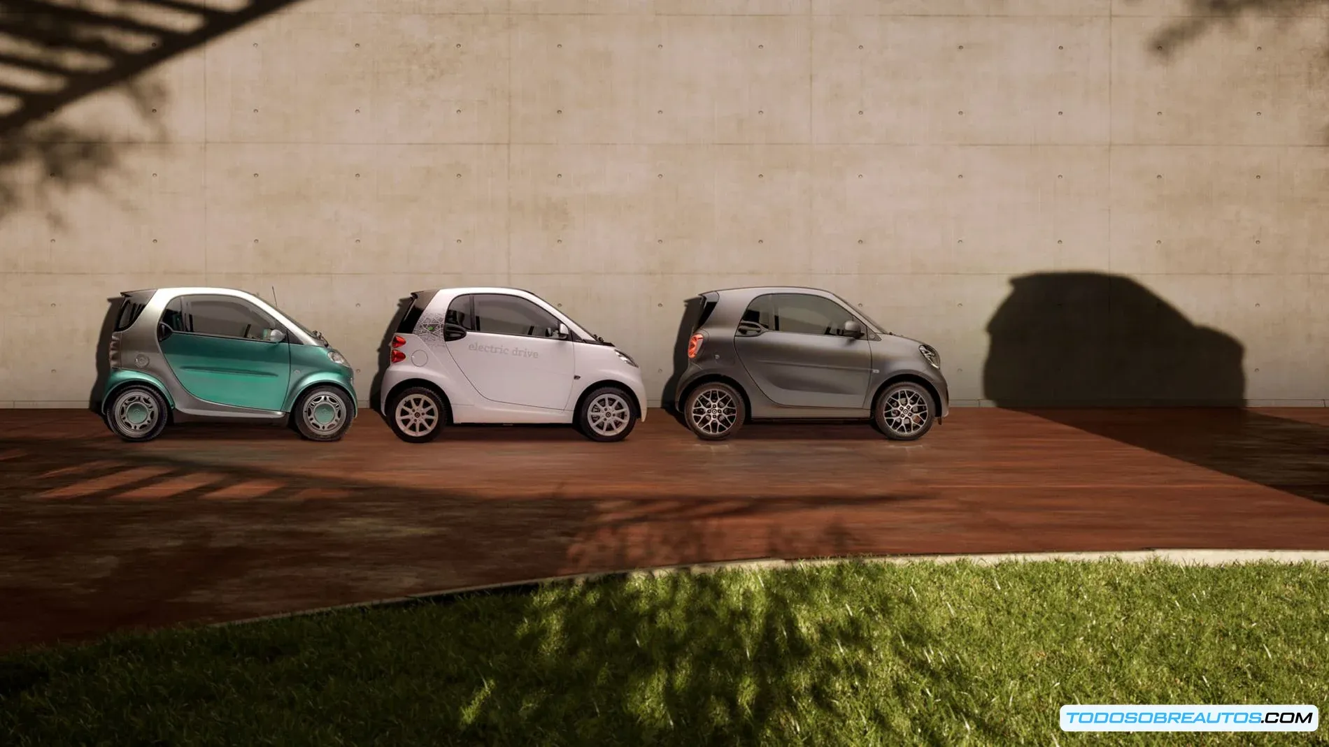 Imagen del Smart #2 mostrando su diseño exterior.