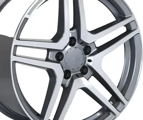 Ruedas de 20 pulgadas con acabado mecanizado y bolsillos oscuros (RHO)