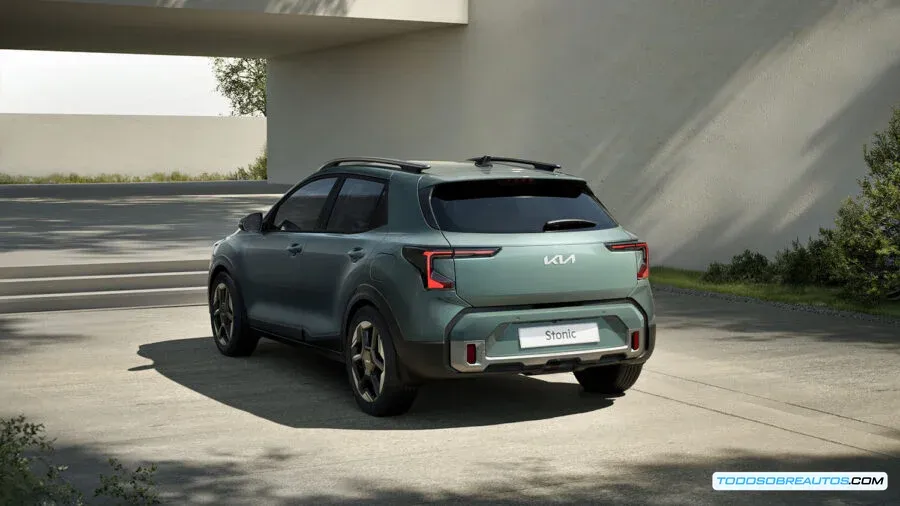 Kia Stonic 2026: Vista del panoramic dual display