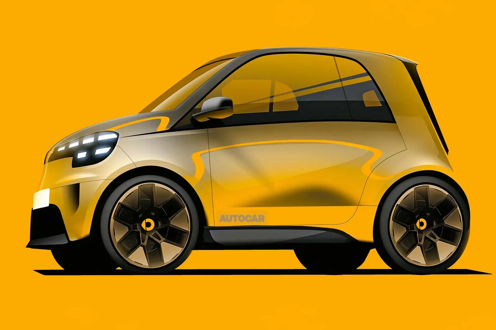 El Smart ForTwo eléctrico del futuro
