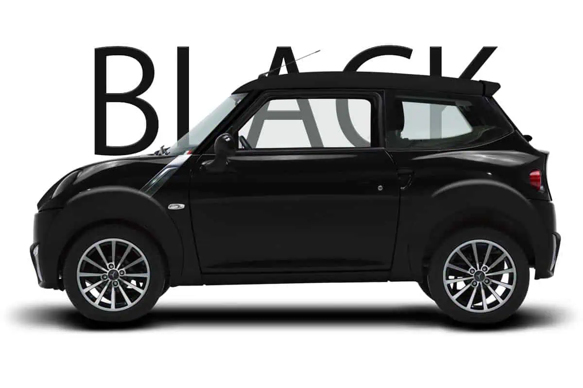 Vehículo Negro Zacua MX3