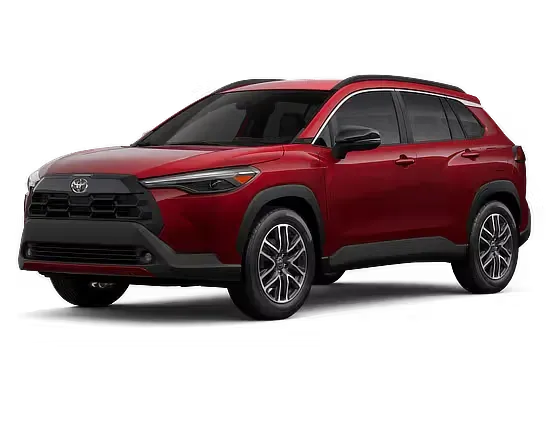 Interior del Toyota Corolla Cross 2026 mostrando la pantalla de 10.5 pulgadas