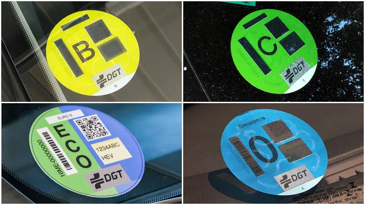 Etiquetas dgt | madrid: límite 2025 para los coches sin etiqueta en madrid