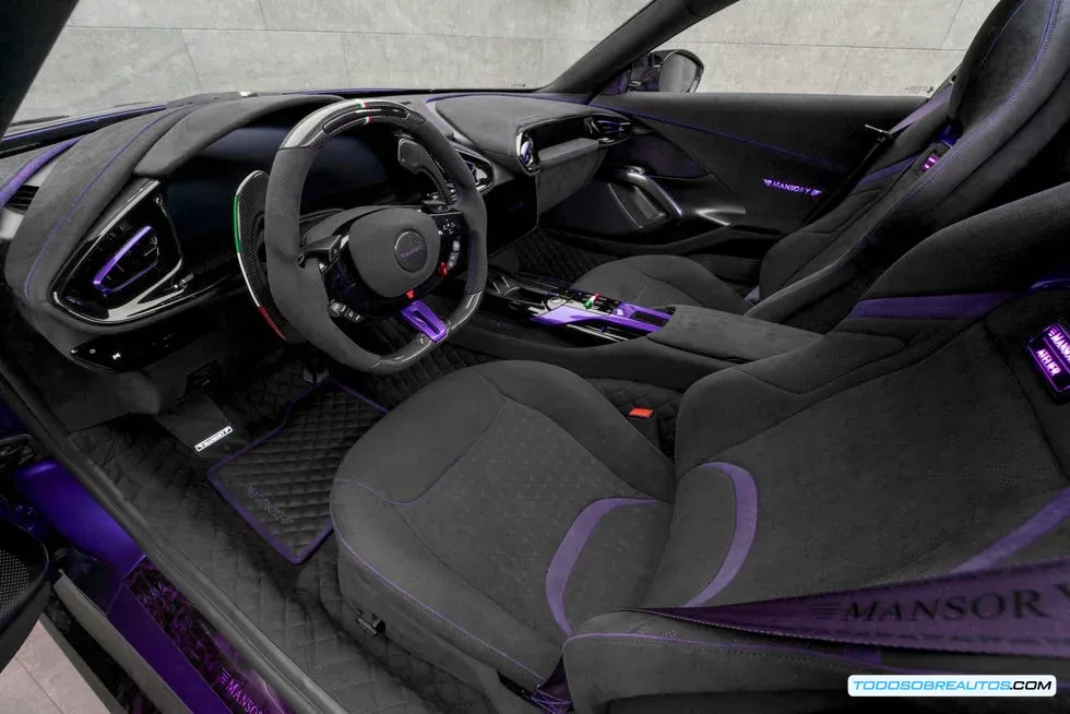 Mansory Ferrari 12Cilindri Equestre detalle del alerón trasero