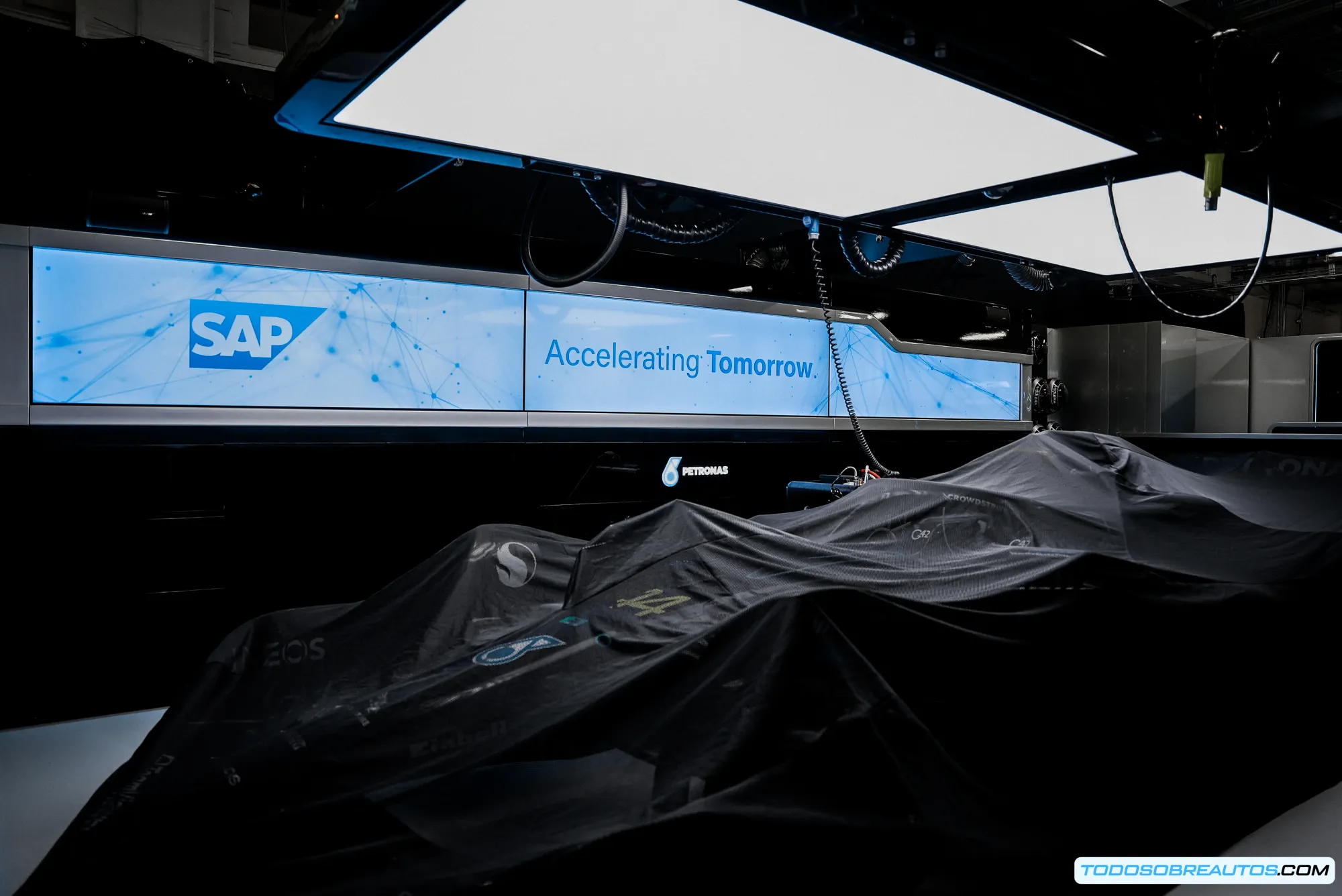 Mercedes-AMG F1 utilizando soluciones SAP.