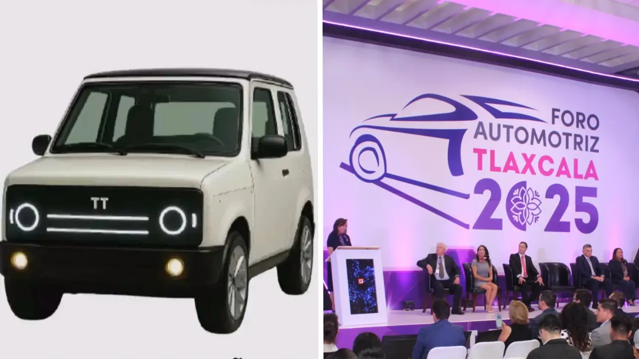 Tlaxcala presenta 'Totalmente Tlaxcalteca', el primer auto eléctrico mexicano