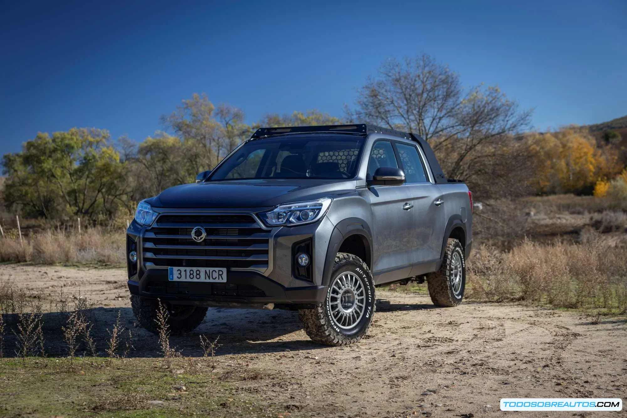 KGM Musso preparado para off-road