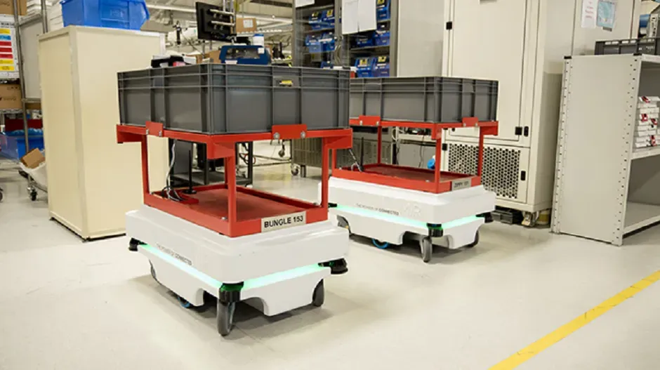 autónomos (AGVs)