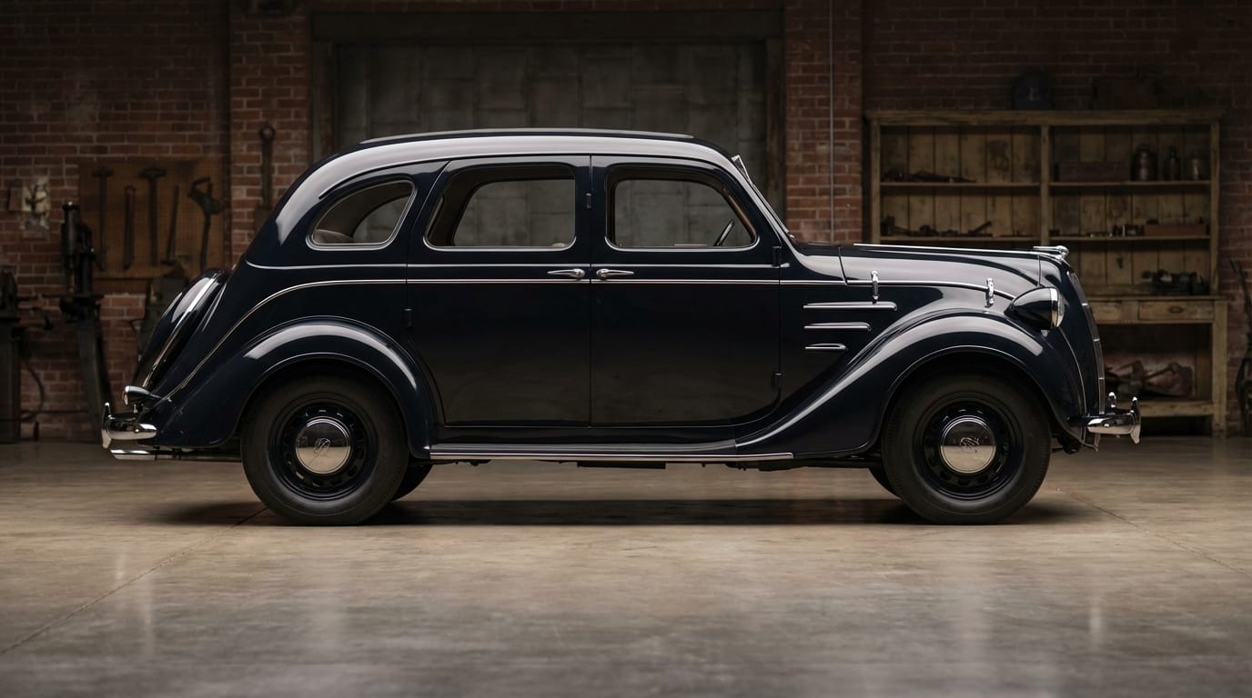 Toyota Modelo AA 1936 - El primer sedán de producción de Toyota