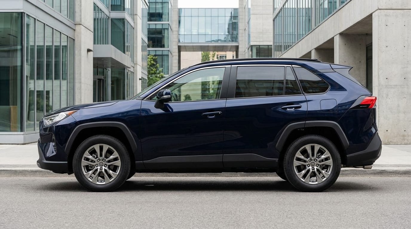 Toyota RAV4 2019 - Perfil lateral mostrando diseño SUV
