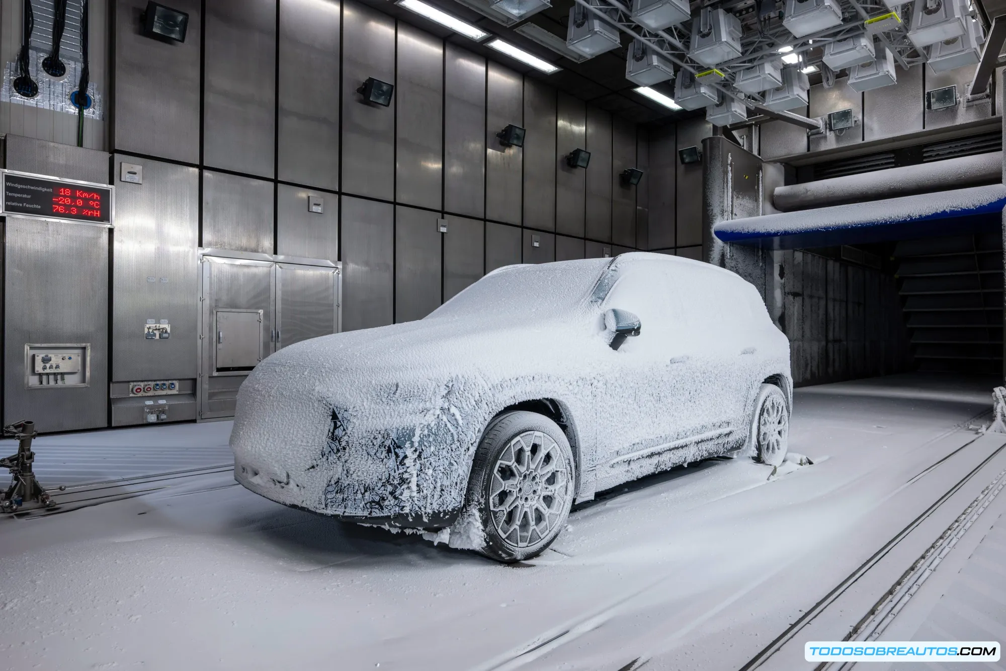 Interior espacioso del Mercedes GLB Eléctrico 2026