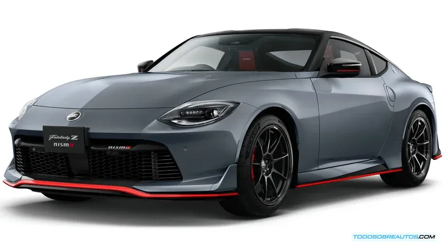 Vista frontal o lateral del concept car Nismo 2026 mostrando diseño agresivo y detalles Nismo