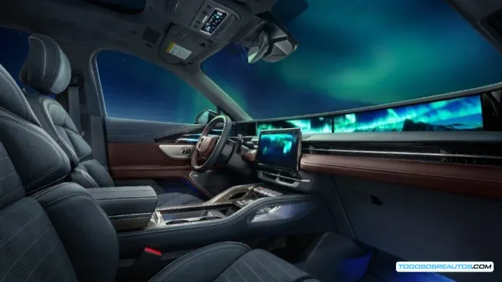 Interior premium del Lincoln Nautilus Black Label 2026