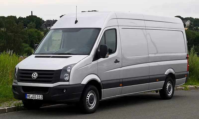 Volkswagen Crafter 2026 en configuración de furgón