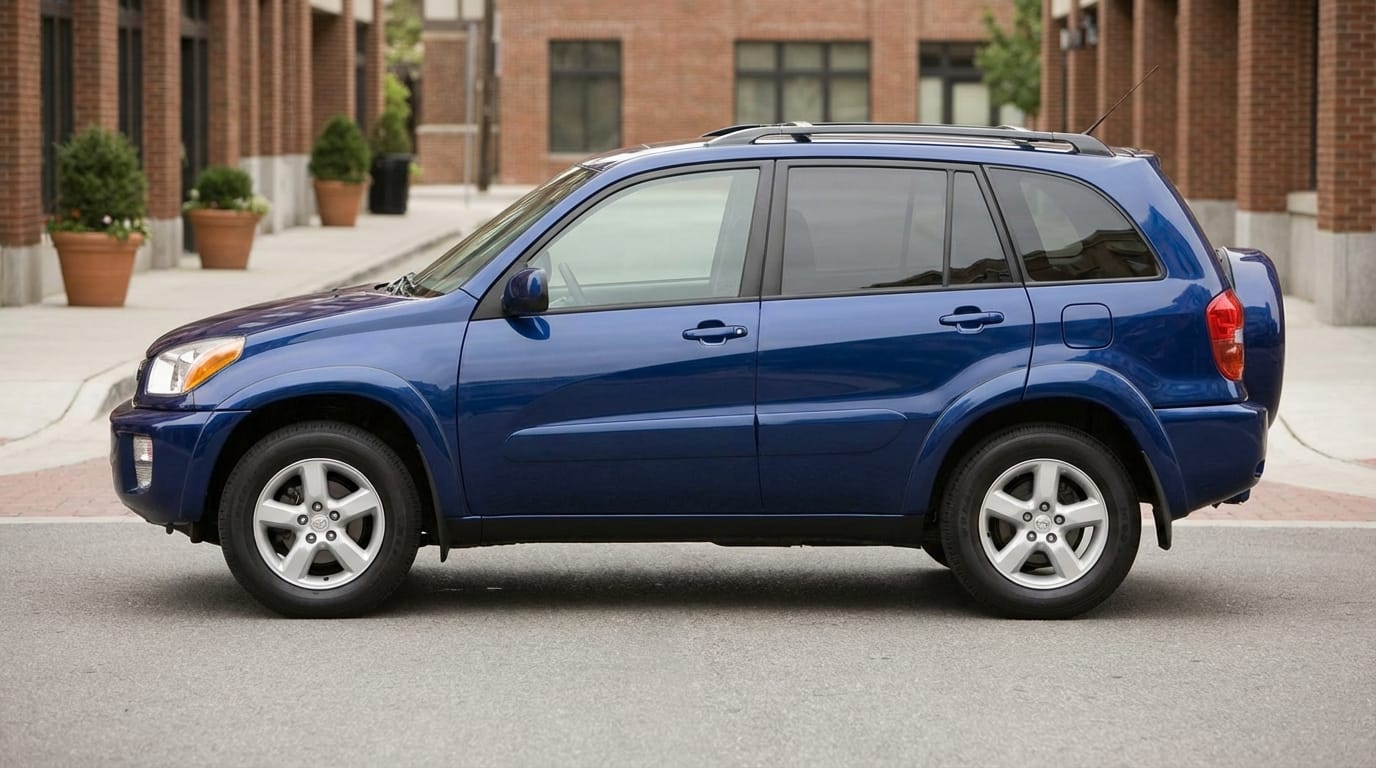 Toyota RAV4 2006 - Perfil lateral en entorno urbano