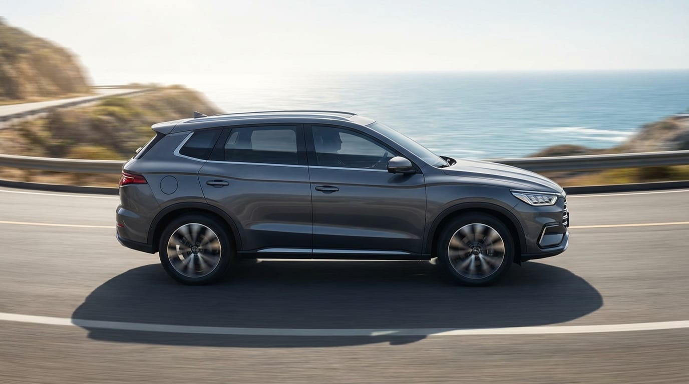 BYD Song Pro - SUV híbrido en carretera