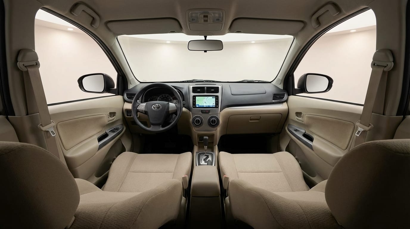 Toyota Avanza 2022 - Interior espacioso de 7 plazas