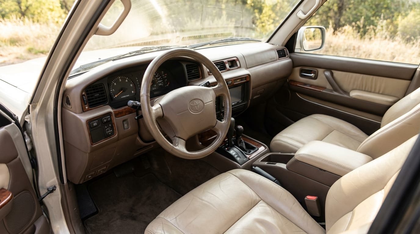 Toyota Land Cruiser 80 Series 1997 - Interior espacioso y práctico