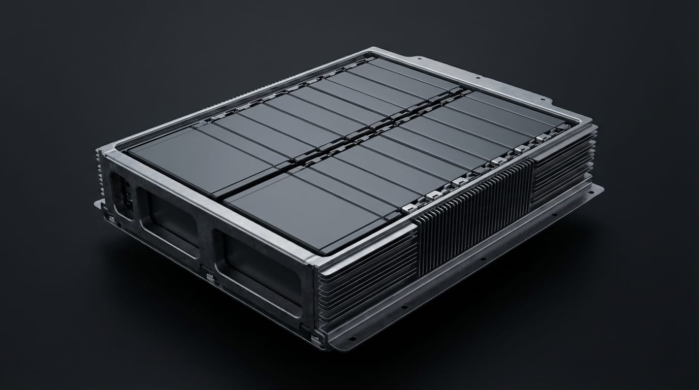 BYD Blade Battery - Detalle técnico de la estructura de la batería - Tecnología LFP