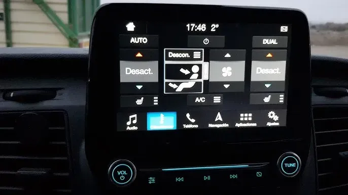 Colocar los mandos del climatizador en la pantalla de sync-3 de un ford