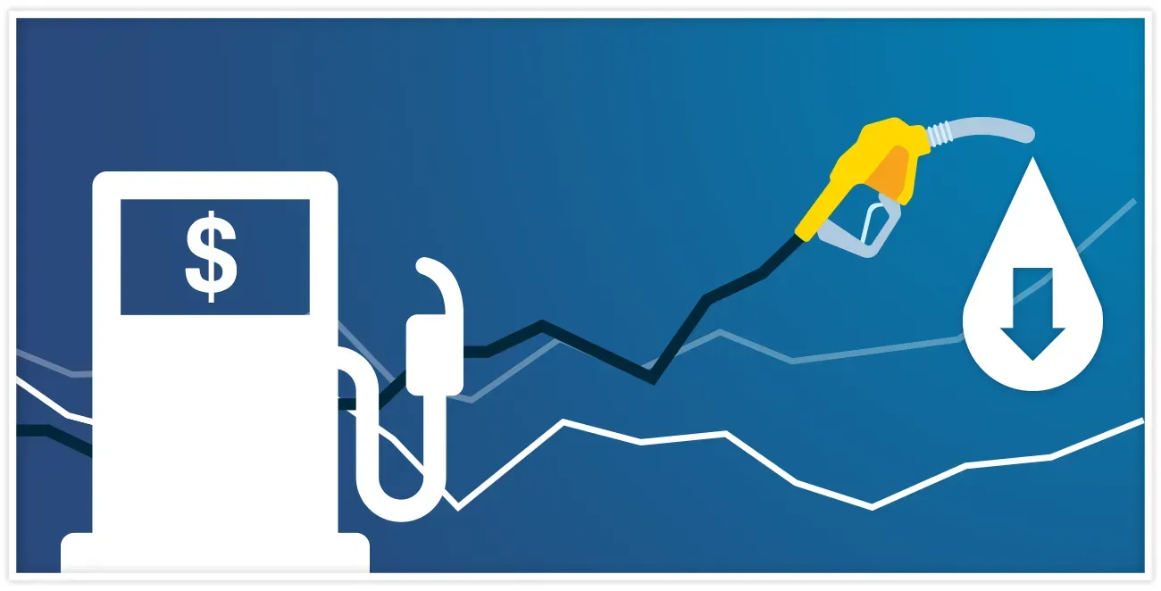 combustible fluctúan
