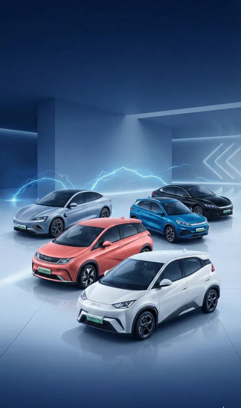 BYD: Todos los Eléctricos en México 2026